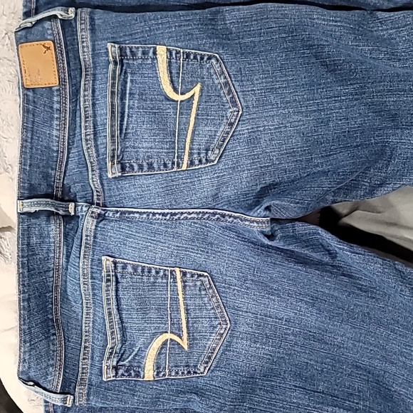 Vintage American Eagle Jeans Sz 6L - Picture 6 of 8